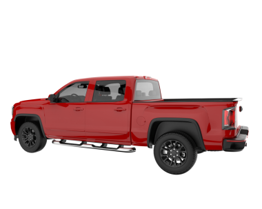 modern araba - ön görünüm, 3 boyutlu illüstrasyon