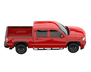 Beyaz arka planda izole edilmiş gerçekçi bir araba. vektör illüstrasyonu