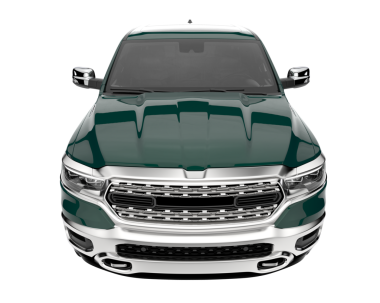 modern yeşil arazi aracı izole edildi.