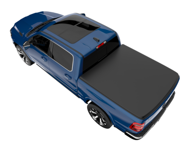 Stüdyonun arka planında 3 boyutlu markasız bir SUV görüntüsü var.