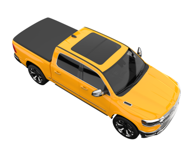 sarı modern araba - arka plan