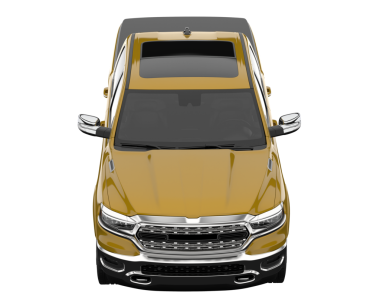 Siyah arka planda modern araba