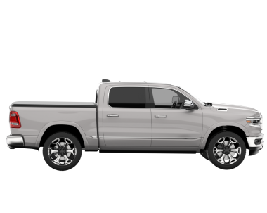 Beyaz arka planda izole edilmiş gerçekçi beyaz bir kamyonet. vektör