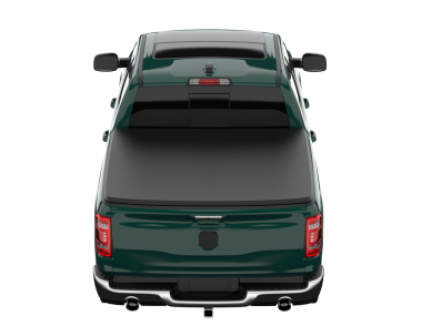 Siyah arka planda izole edilmiş modern bir SUV 'un 3 boyutlu görüntüsü