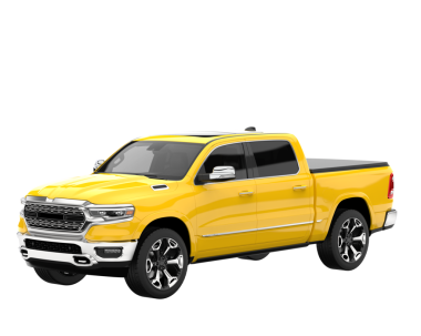 modern kamyonet beyaz arka planda izole edildi