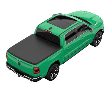 araba yeşili 3d illüstrasyon