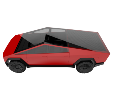 araba beyaz arkaplanda izole edildi