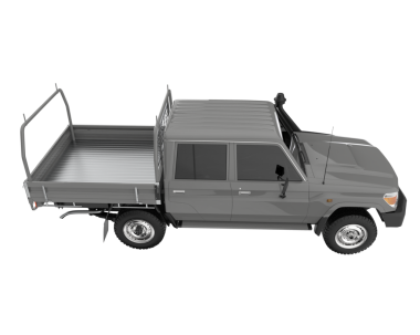 modern kamyon beyaz arkaplanda izole edildi