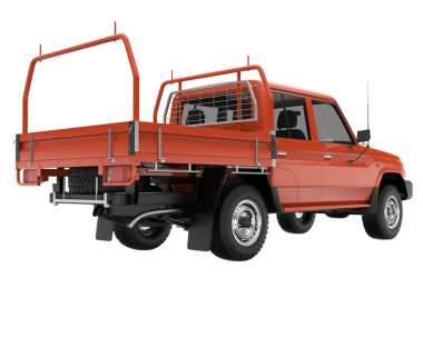 Nakliye kamyonu - izole