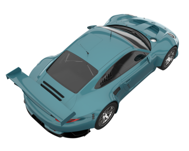 Bir markanın 3 boyutlu tasarımı - daha az genel bir araba