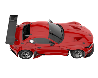 modern araba - ön görünüm