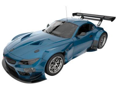 modern araba arka planda.