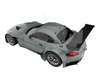 modern lüks spor araba - yan görünüm