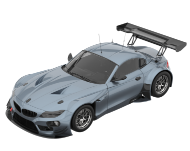 Stüdyo ortamında markasız bir SUV 'un 3 boyutlu çizimi