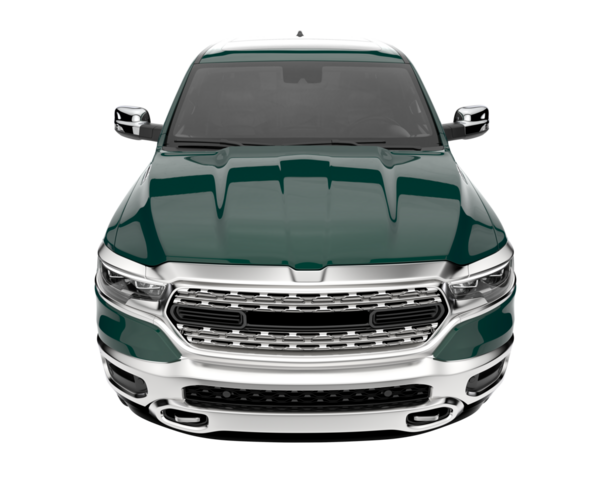 modern yeşil arazi aracı izole edildi.