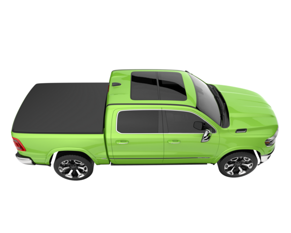 yeşil modern araba - ön manzara