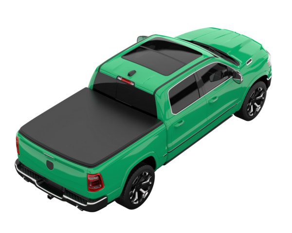 araba yeşili 3d illüstrasyon