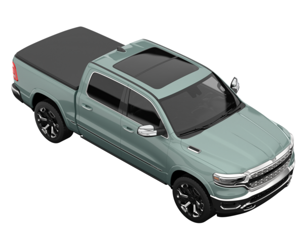 beyaz arka planda modern araba