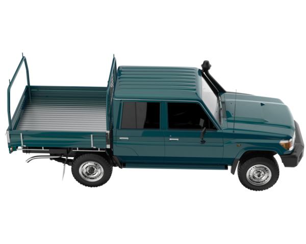 modern araba beyaz arkaplanda izole edildi