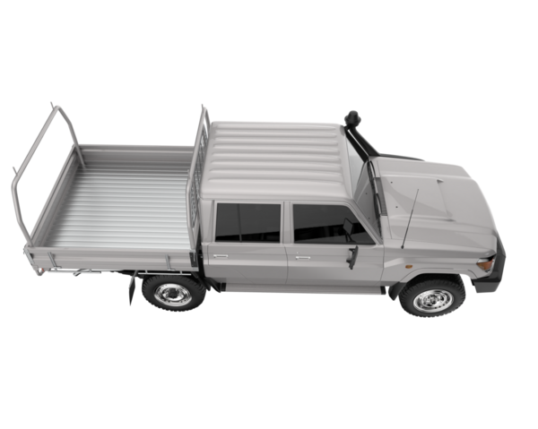 modern beyaz minibüs izole