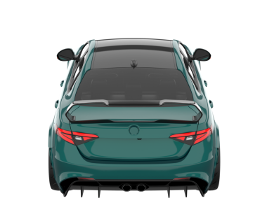 Araba manzaralı. vektör izole