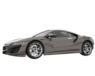 Modern süper spor arabanın vektör çizimi