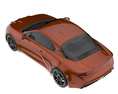 Bir markanın 3 boyutlu tasarımı - daha az genel bir araba