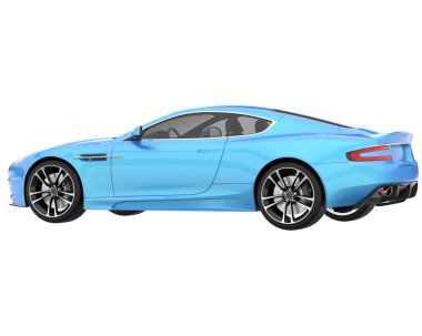 beyaz arka planda modern araba 3 boyutlu