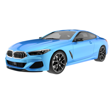 araba siyah arkaplanda izole edildi.