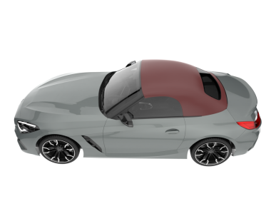 beyaz arka planda modern elektrikli araba