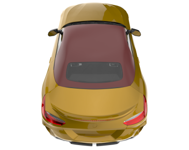 beyaz arka planda modern araba 3 boyutlu görüntüleme