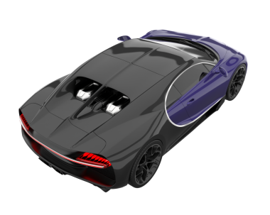 Siyah arka manzaralı modern bir araba. 3d oluşturma