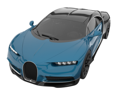 Modern lüks araba. Beyaz arka planda izole edilmiş. 3d resimleme