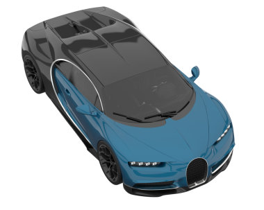 modern araba koyu arka planda