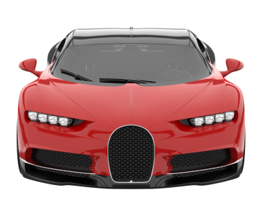 modern lüks kırmızı spor süper araba