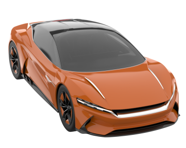 Bir markanın 3 boyutlu tasarımı - daha az genel bir araba