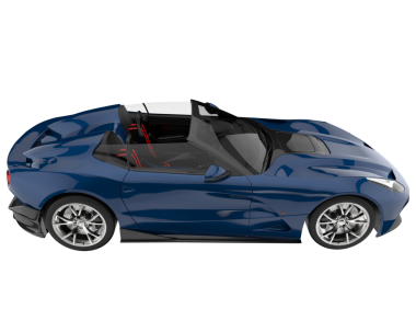 Bir markanın 3 boyutlu tasarımı - daha az genel bir araba