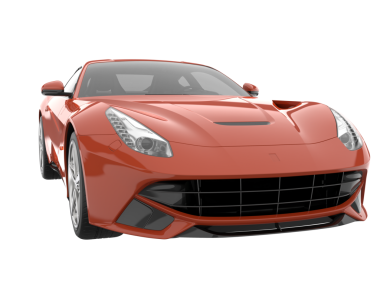 gerçekçi modern araba. Vektör çizimi. 10 saniye..