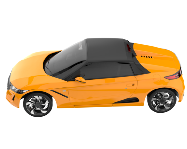 Araba manzaralı. beyaz arkaplanda izole edilmiş