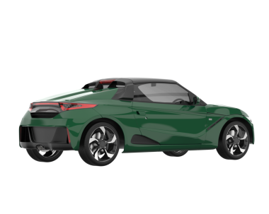 modern araba - yan görünüm