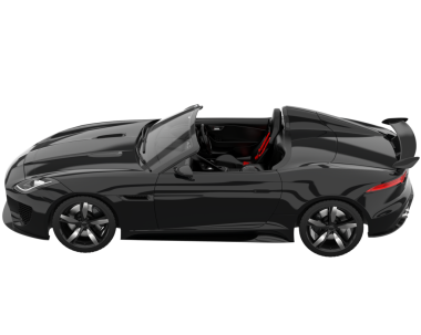 modern araba kenarı görünümü