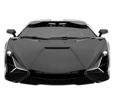 beyaz arka planda modern araba.