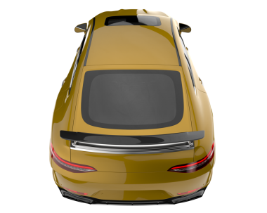 araba beyaz arkaplanda izole edildi