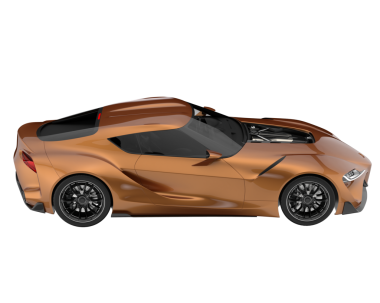 3 boyutlu markalı, daha az kullanışlı bir araba.