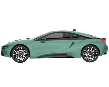 Modern araba manzarası. 3d oluşturma