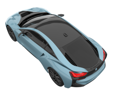 gerçekçi 3 boyutlu araba çizimi