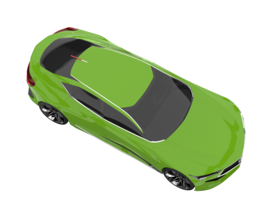 modern araba arka planda