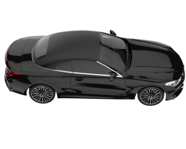 Beyaz arkaplandaki araba