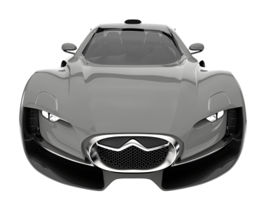 gerçekçi modern spor araba. vektör illüstrasyonu