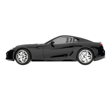 Modern araba manzarası. vektör illüstrasyonu